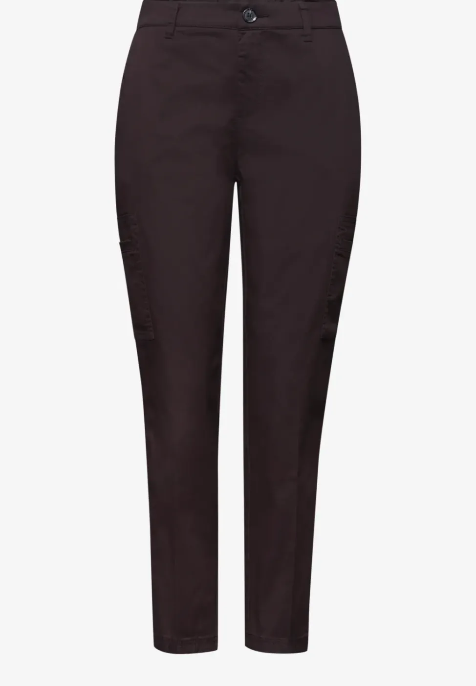 Pantalon chino slim fit avec poches cargo