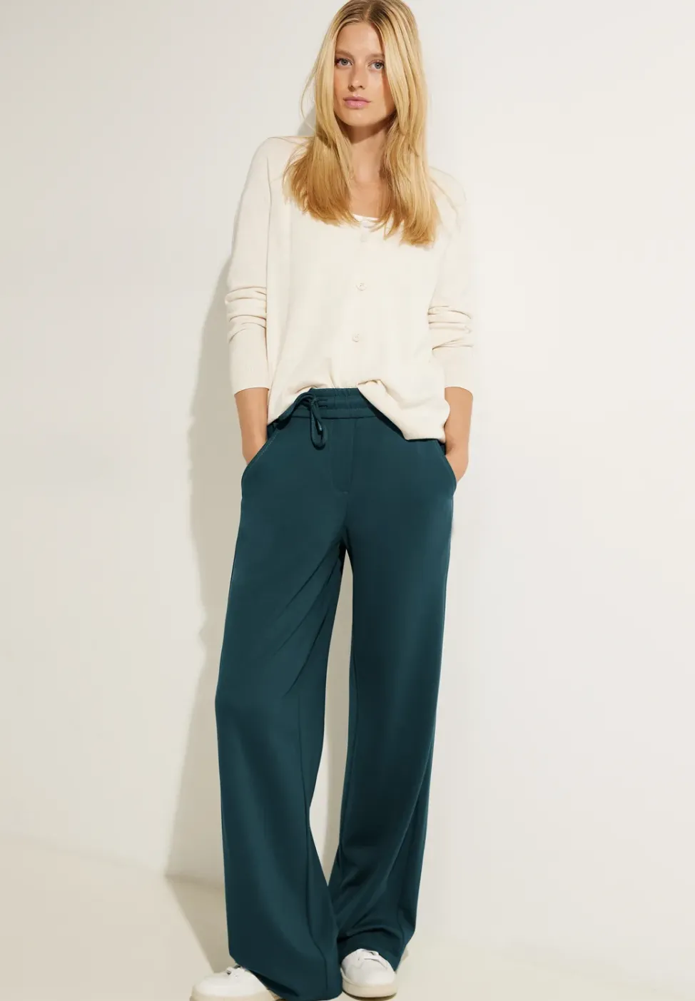 Pantalon coupe ample en jersey