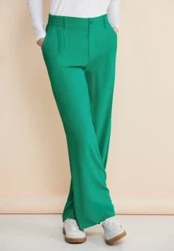 Pantalon coupe ample en viscose
