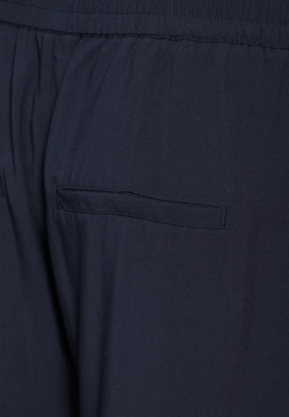 Pantalon coupe ample en viscose
