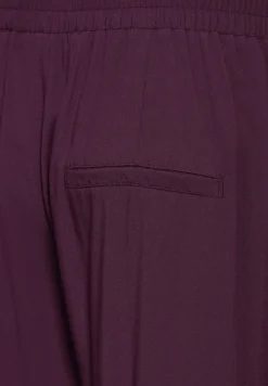 Pantalon coupe ample en viscose