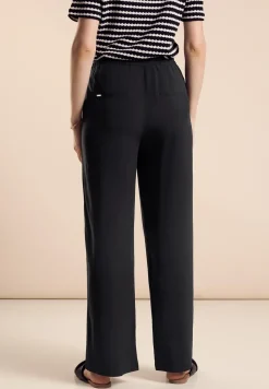 Pantalon coupe ample en viscose