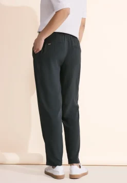 Pantalon coupe ample en viscose