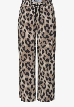 Pantalon coupe large en style ample à imprimé