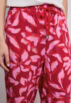 Pantalon coupe large en style ample à imprimé