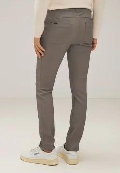 Pantalon coupe slim avec coating