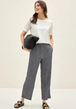 Pantalon crêpe Straight Legs