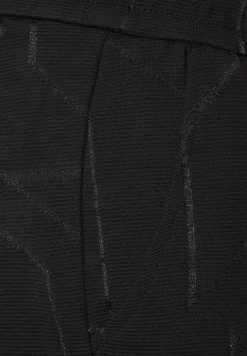 Pantalon culotte jacquard coupe ample
