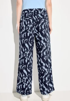 Pantalon culotte à motifs