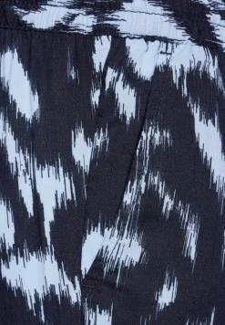 Pantalon culotte à motifs