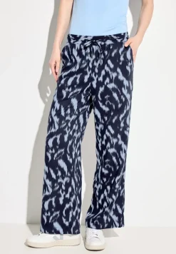 Pantalon culotte à motifs
