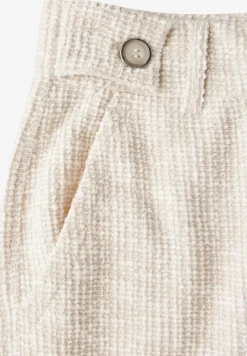 Pantalon droit en bouclette