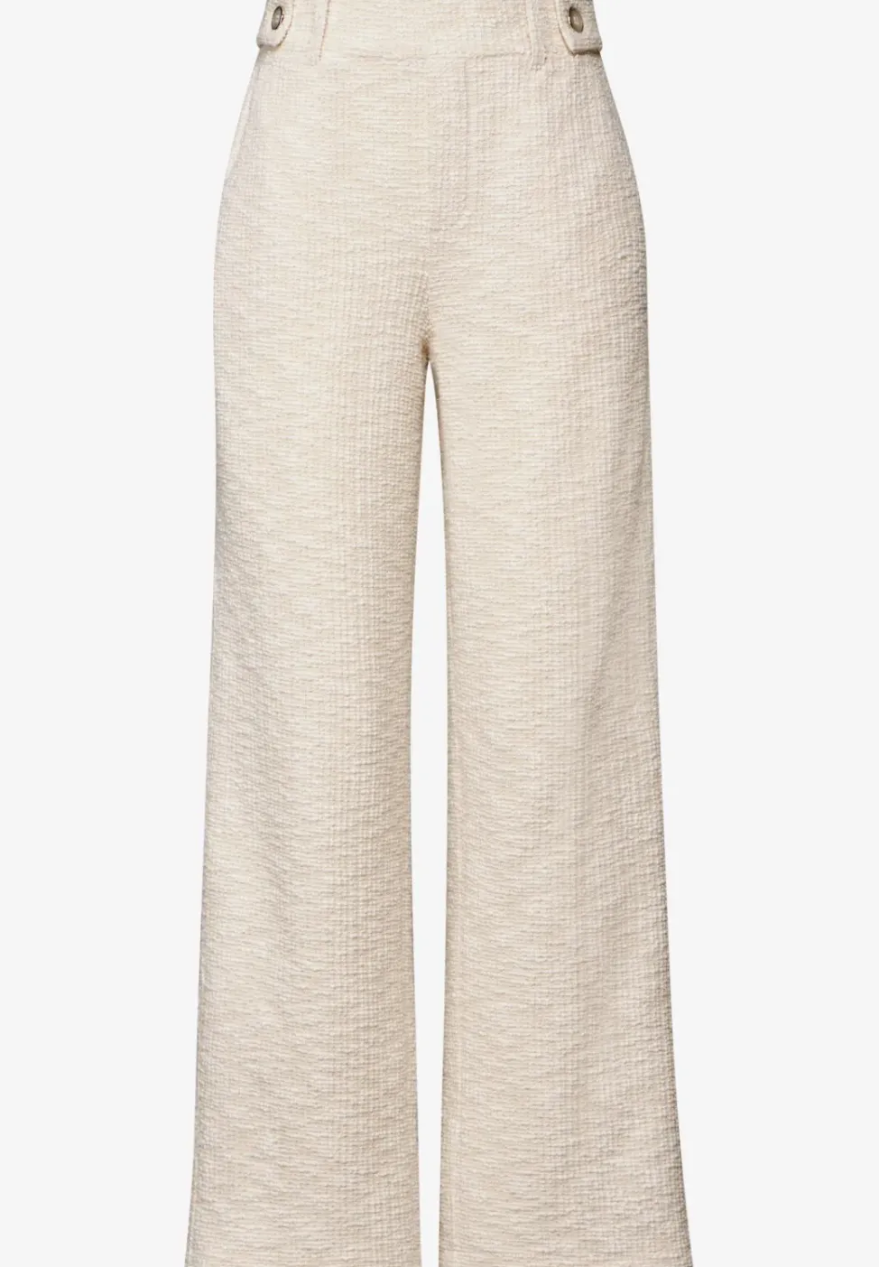 Pantalon droit en bouclette
