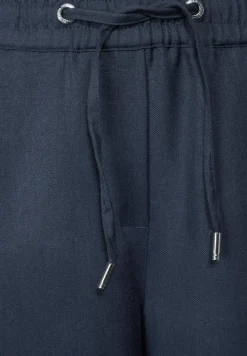 Pantalon à effet mélangé
