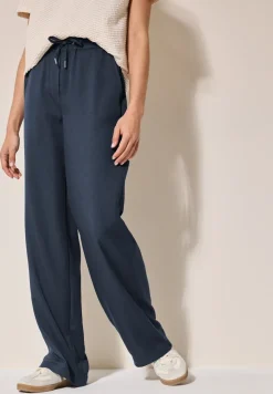 Pantalon à effet mélangé