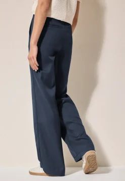 Pantalon à effet mélangé
