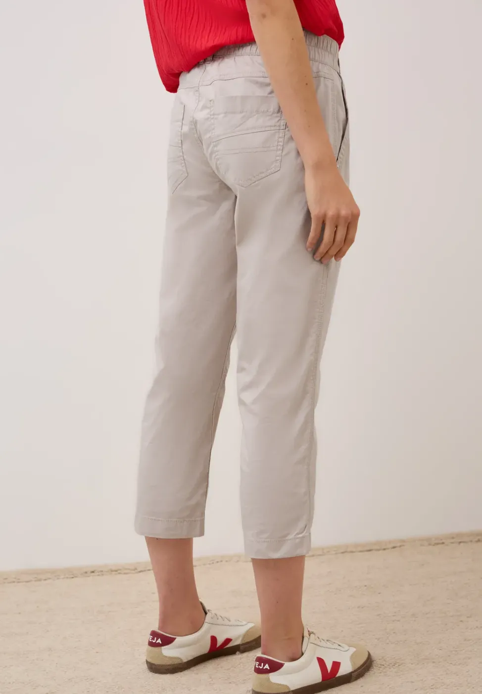 Pantalon 3/4 en coupe casual