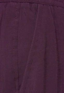 Pantalon en Cupro à jambes larges