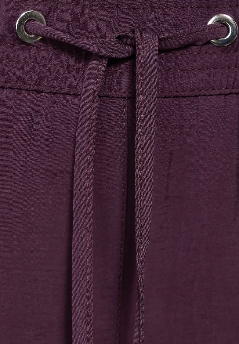 Pantalon en Cupro à jambes larges