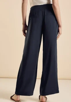 Pantalon en Cupro à jambes larges