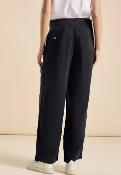 Pantalon en Cupro à jambes larges