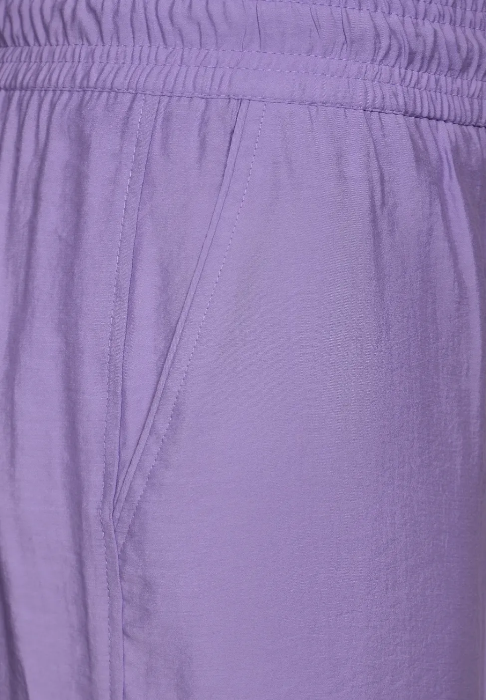 Pantalon en Cupro à jambes larges