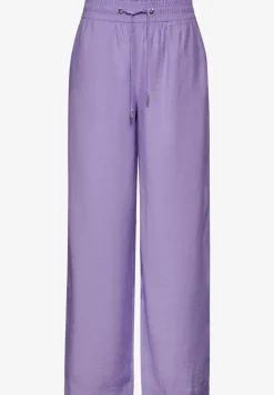 Pantalon en Cupro à jambes larges
