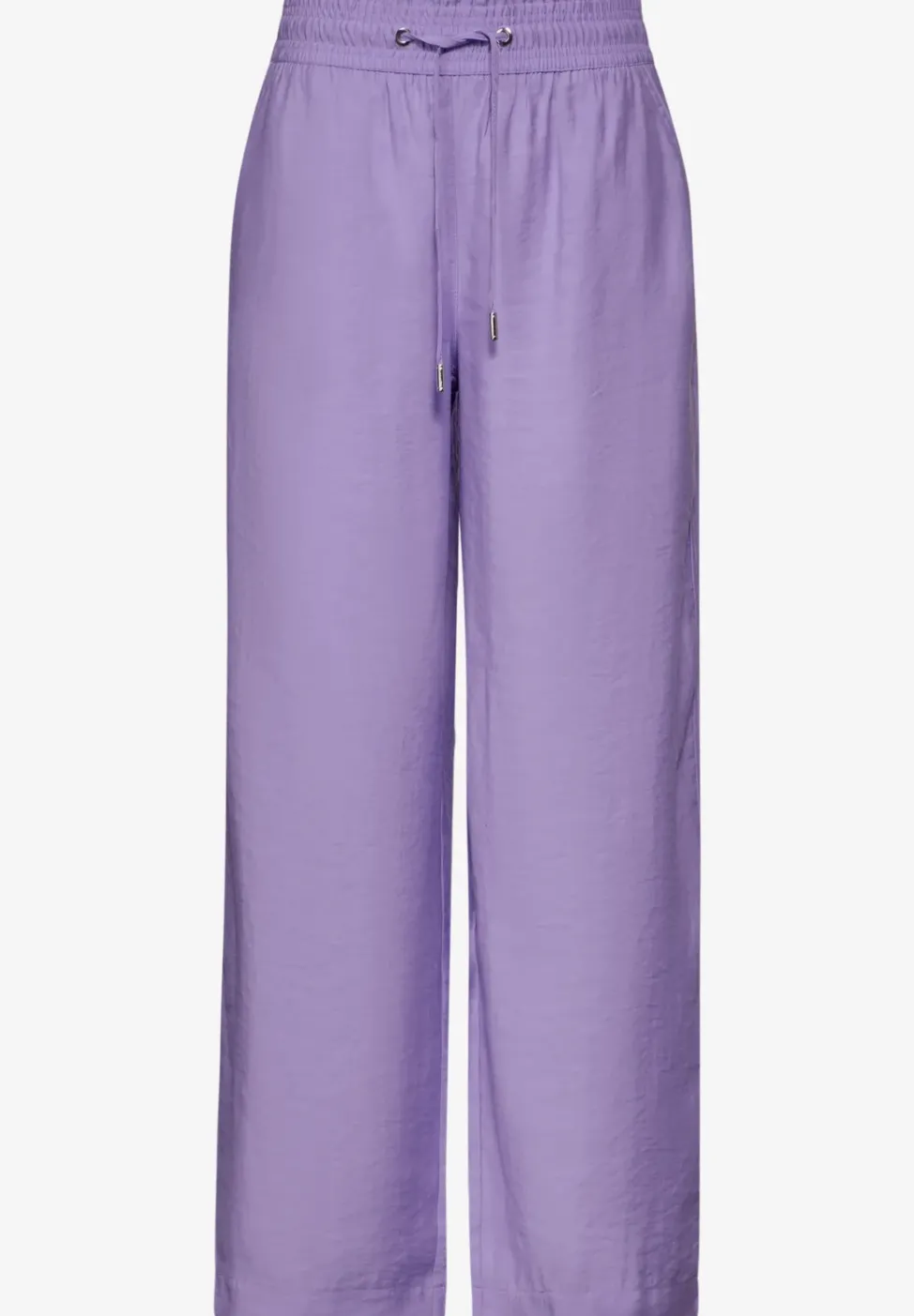 Pantalon en Cupro à jambes larges