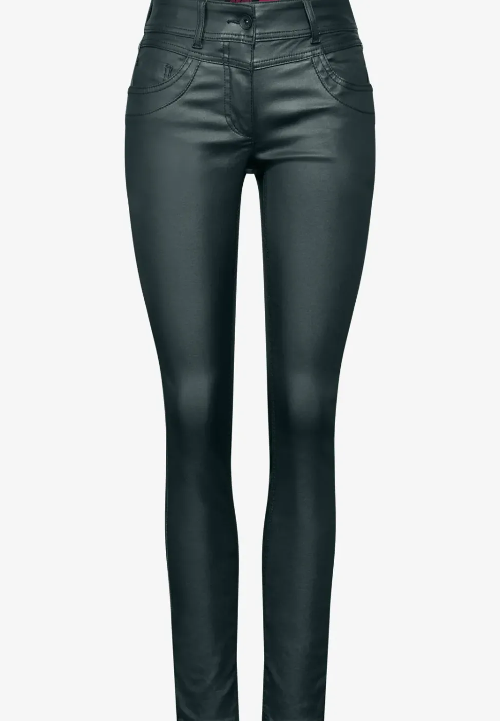 Pantalon enduit