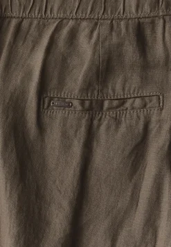 Pantalon en lin au look cargo