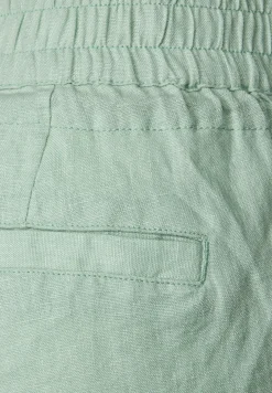 Pantalon en lin, coupe décontractée