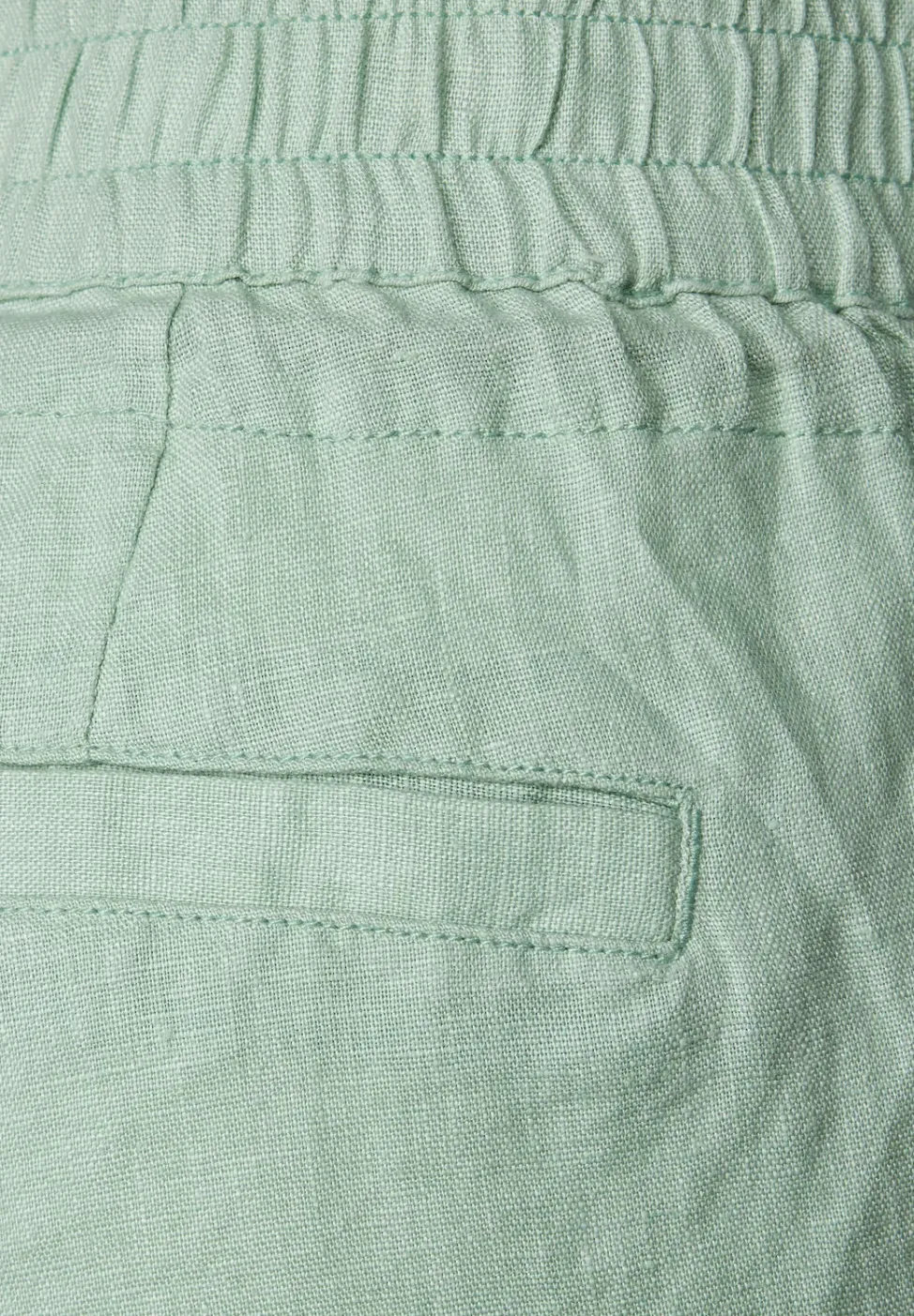Pantalon en lin, coupe décontractée