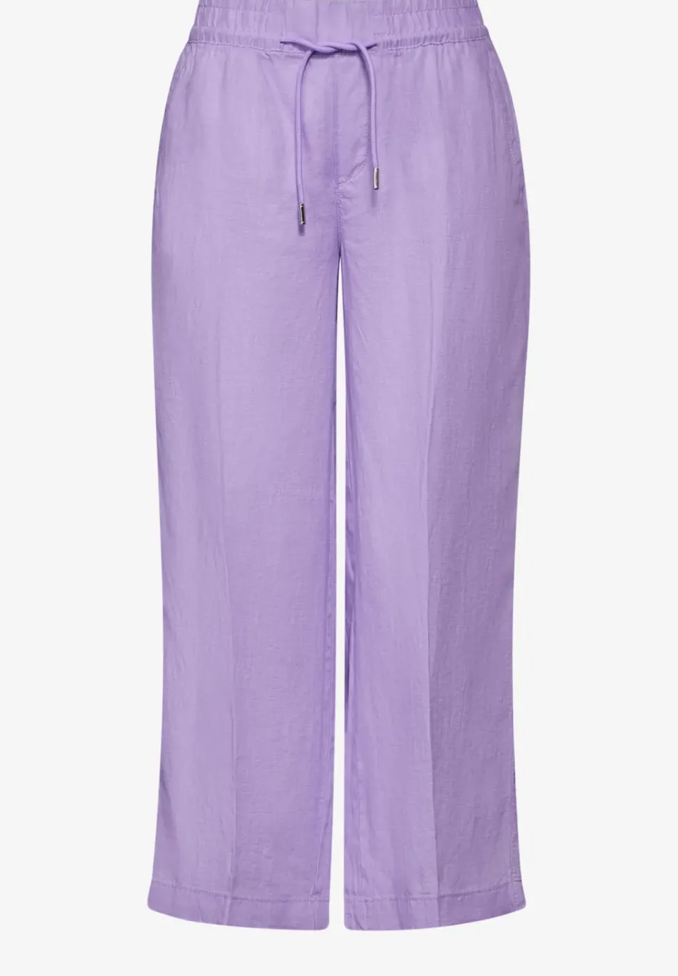 Pantalon en lin culotte 7/8