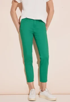 Pantalon en satin 7/8