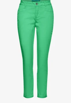 Pantalon en satin 7/8