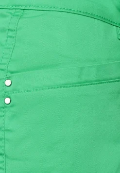 Pantalon en satin 7/8