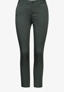 Pantalon en satin 7/8