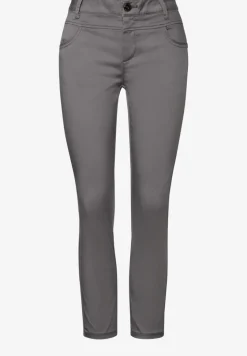 Pantalon en satin 7/8