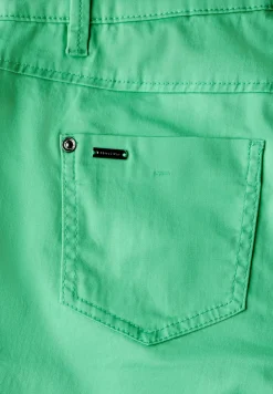 Pantalon en satin 7/8