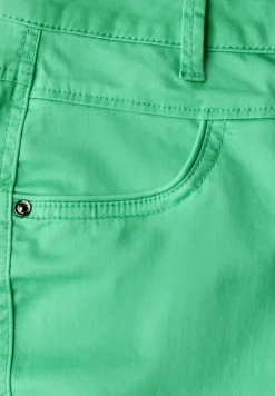 Pantalon en satin 7/8