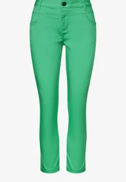 Pantalon en satin 7/8