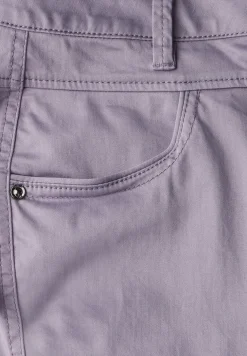 Pantalon en satin 7/8