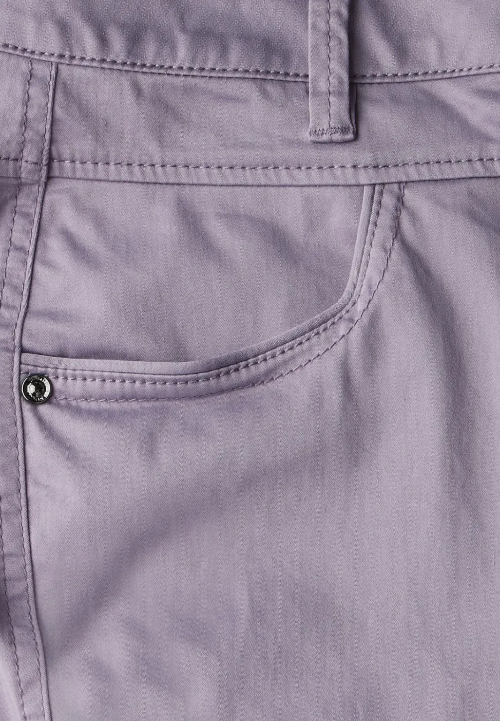 Pantalon en satin 7/8