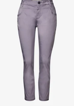 Pantalon en satin 7/8
