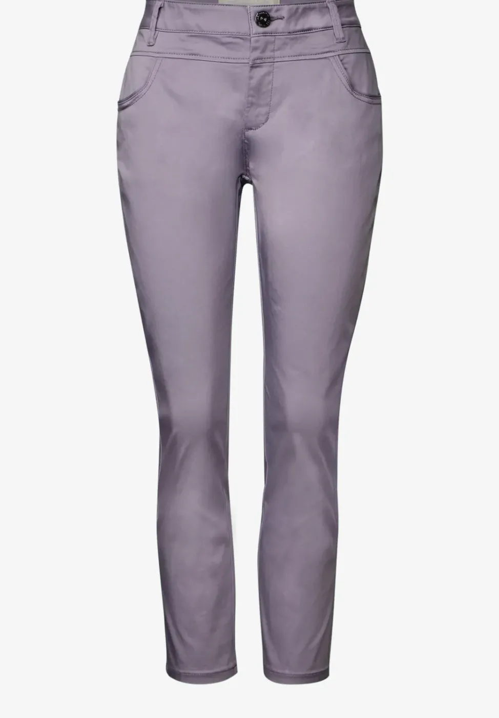 Pantalon en satin 7/8