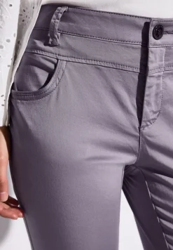 Pantalon en satin 7/8