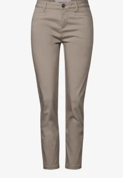 Pantalon en satin, coupe décontractée