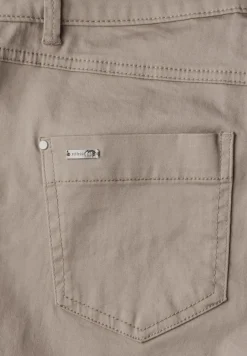 Pantalon en satin, coupe décontractée