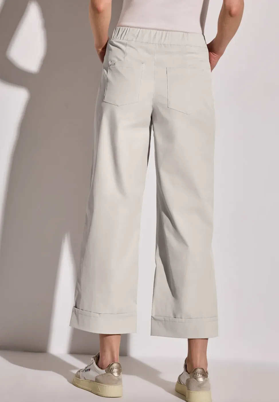 Pantalon en sergé Straight Legs