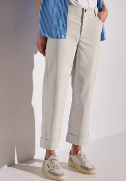 Pantalon en sergé Straight Legs
